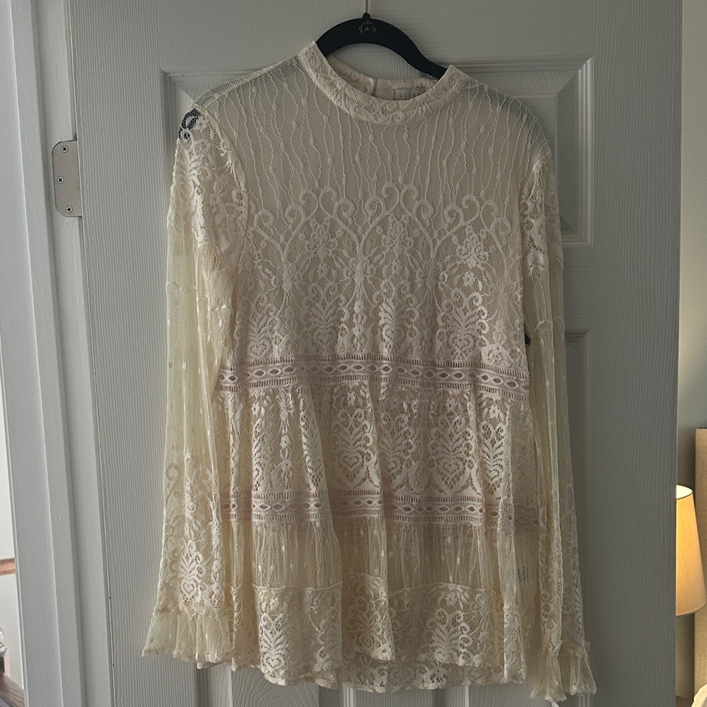 Nordstrom Vintage Lace Blouse - Hinge
